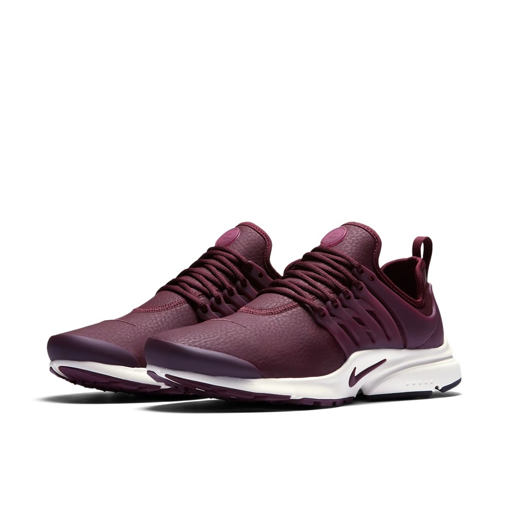 Nike Maroon Sneakers with Cream Soles